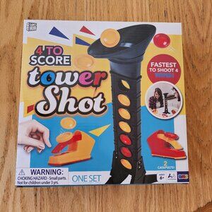 NWT Games Hub Tower Shot "4 To Score" Game
